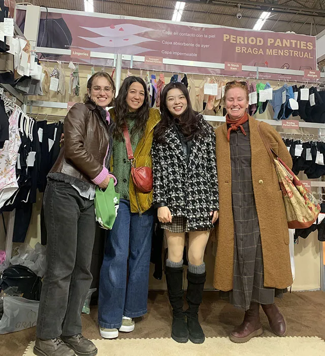 Face-to-face with our long-term partner at the expo